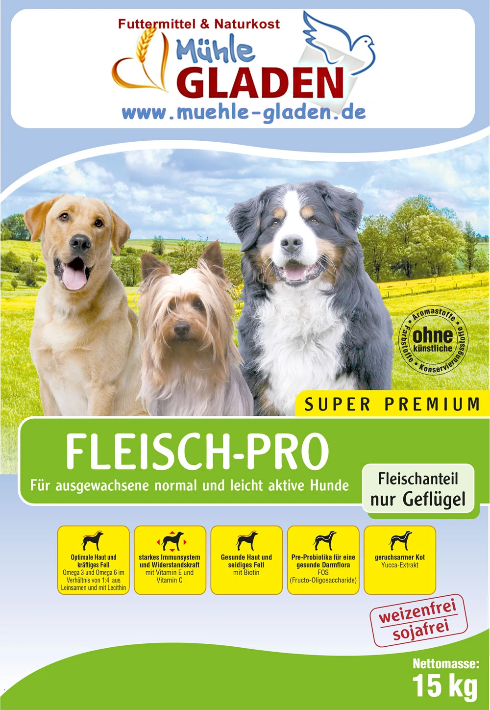 Gladen Fleisch-Pro 5kg 1 Gladen Fleisch-Pro 5kg