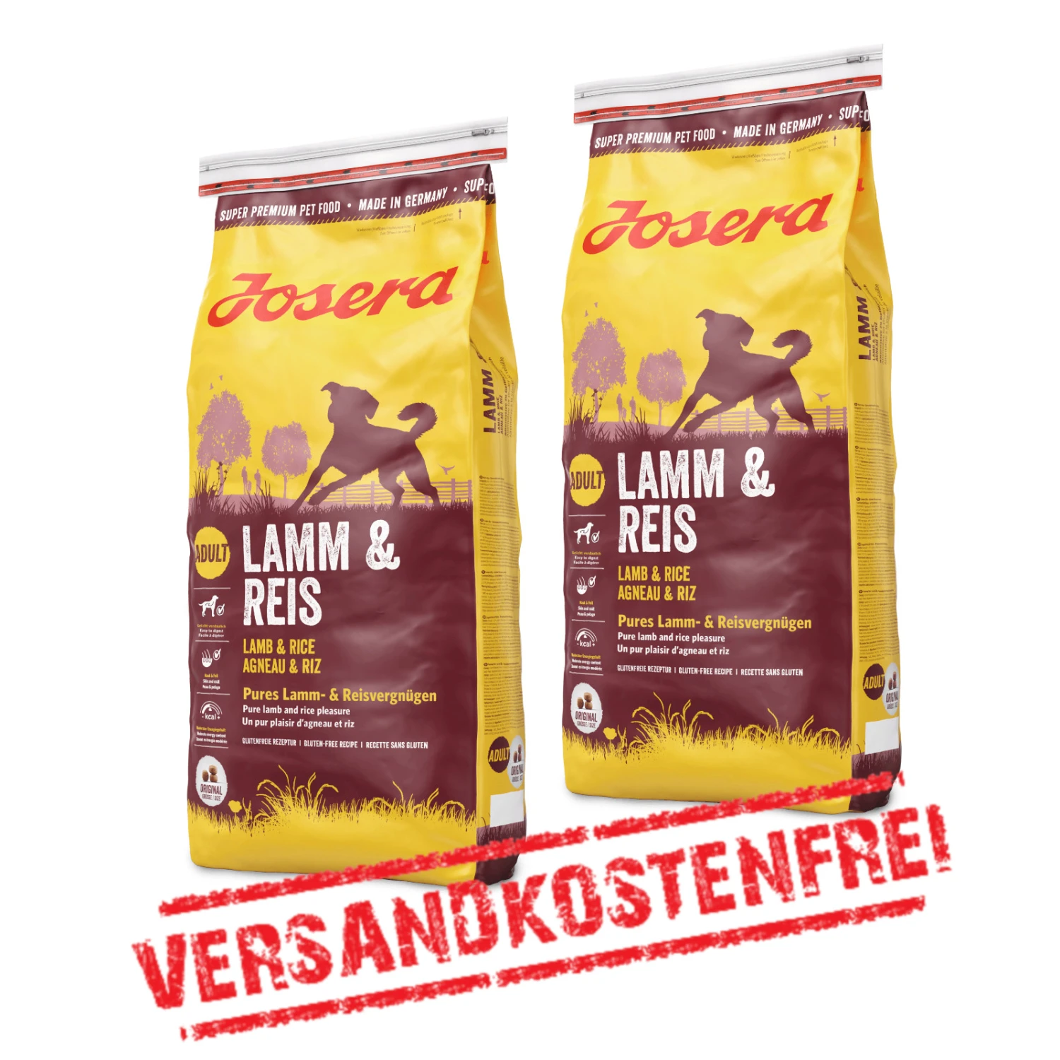 Josera Lamm&Reis 2er-Pack 30kg 1 Josera Lamm&Reis 2er-Pack 30kg