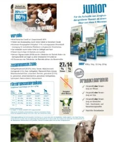 Bewi Dog Junior 12,5kg -Heimtierbedarf juniorzusammenfassung