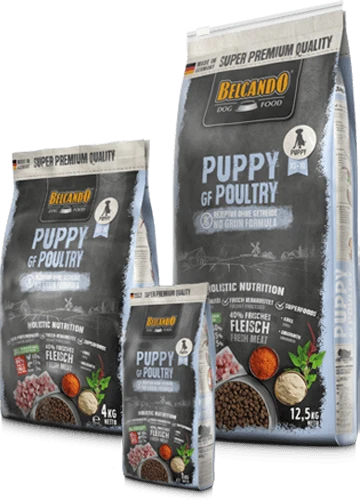 Belcando Puppy GF Poultry 4kg 1 Belcando Puppy GF Poultry 4kg